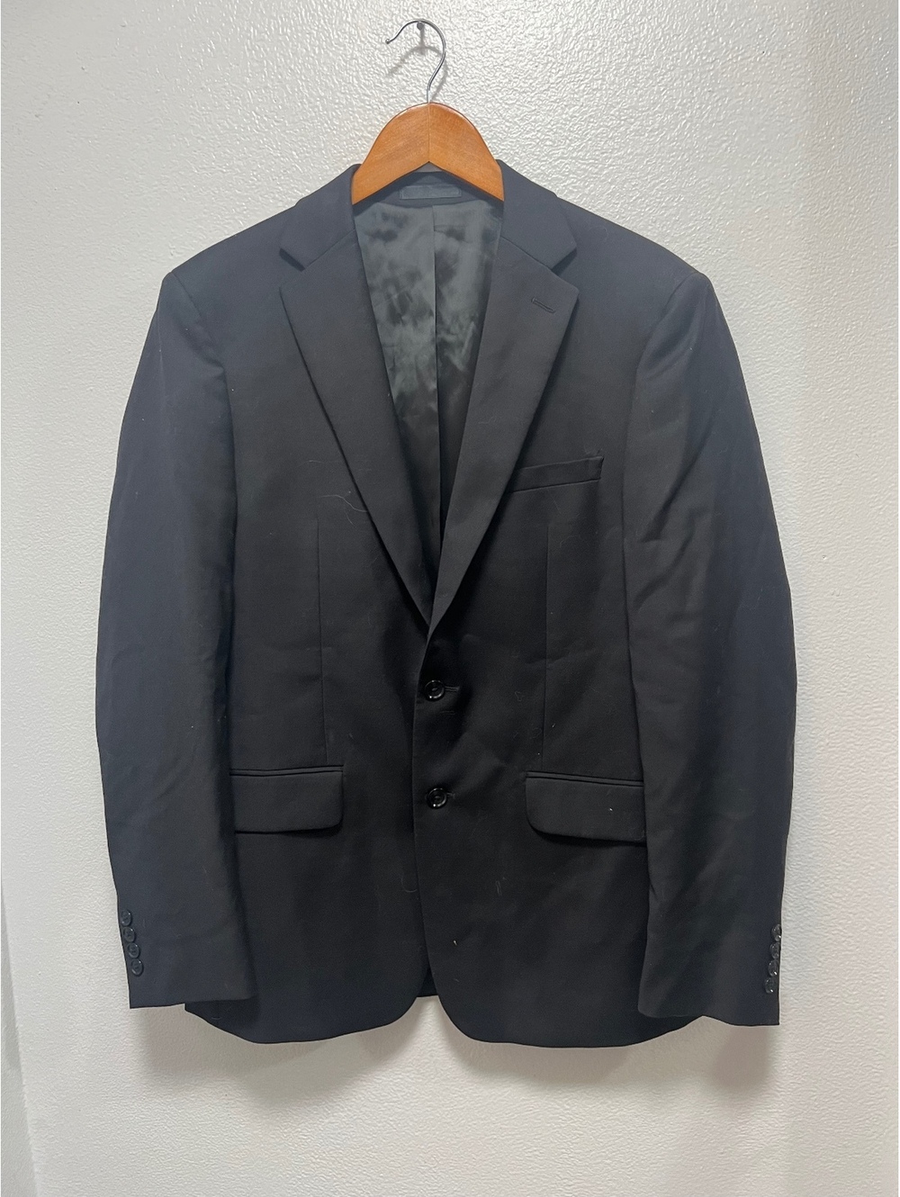 Calvin Klein slim fit black blazer size 40R